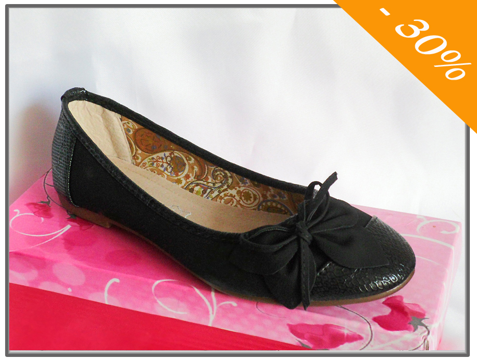 Ballerines femmes noires