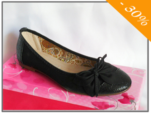 Ballerines femmes noires
