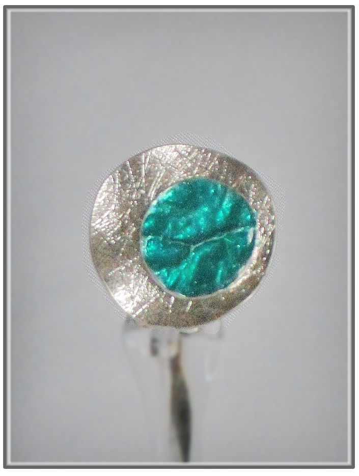 Bague fantaisie bleu