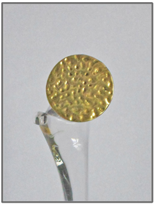 Bague fantaisie dorée