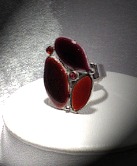 Bague rouge