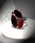 Bague rouge