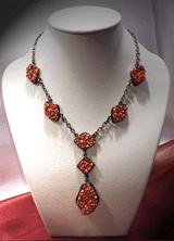 Collier orange