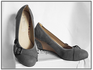 Escarpins gris