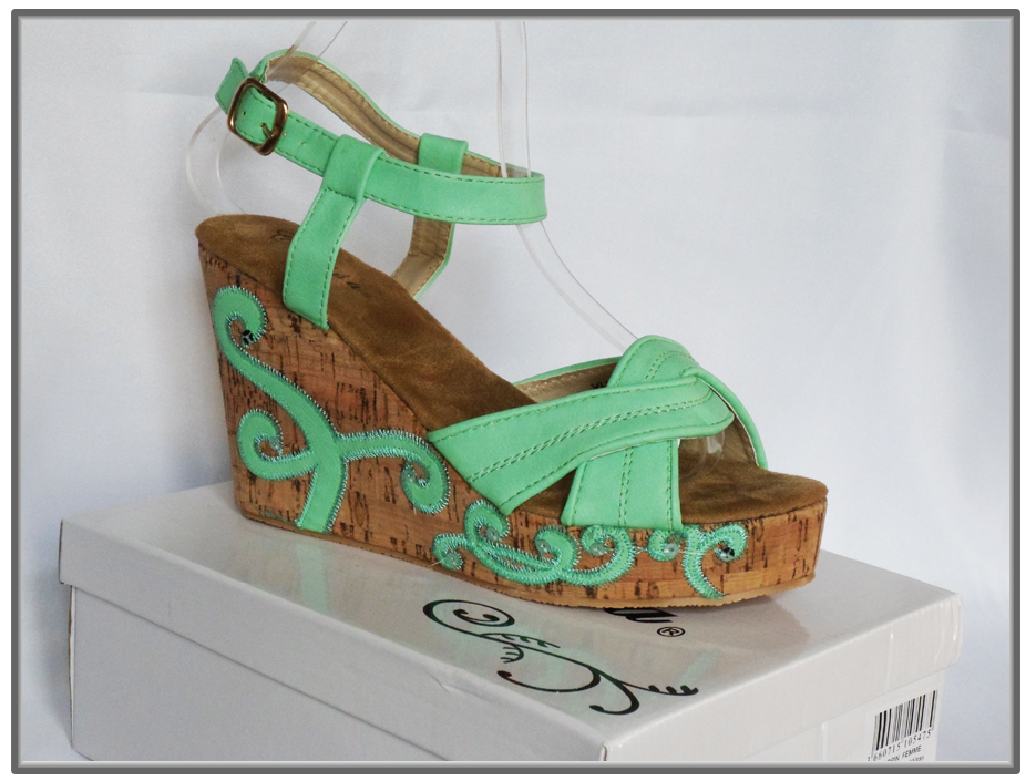 Escarpins vert