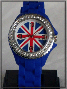 Montre Angleterre bleu