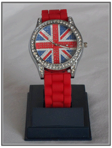 Montre Angleterre rouge