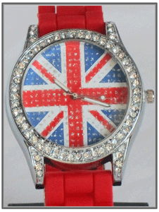Montre Angleterre rouge