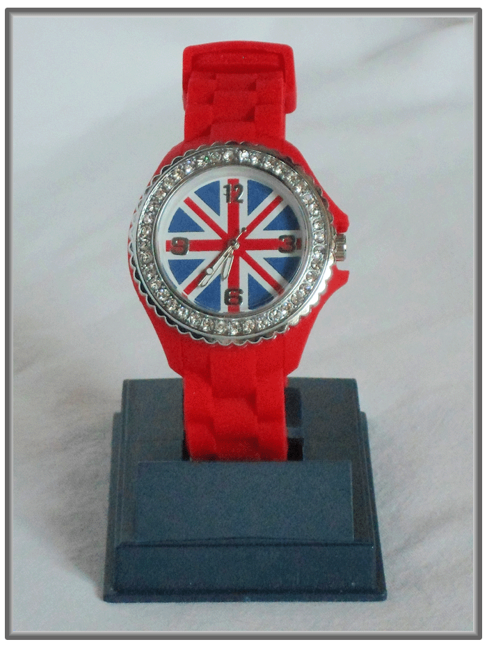 Montre ado rouge