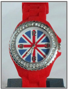 Montre ado rouge