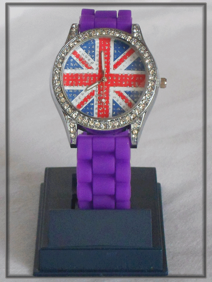 Montre Angleterre violette