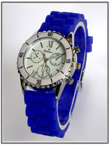 Montre homme bleue