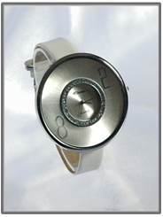 Montre femme fantaisie-blanche