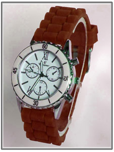 Montre homme marron