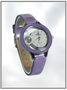 Montre fantaisie Femme- mauve